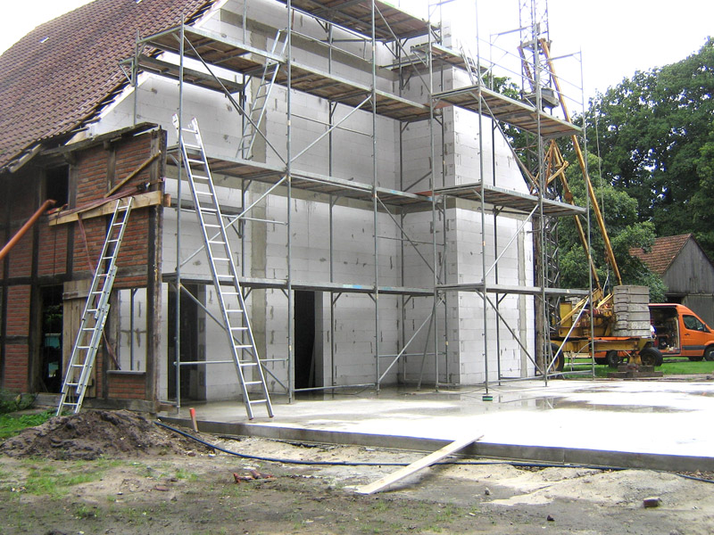 Umbau eines Wohnhauses